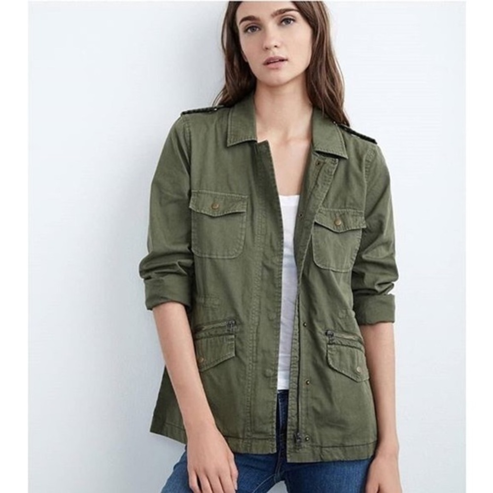 Velvet for GS Cotton Utility Jacket XS Army Green